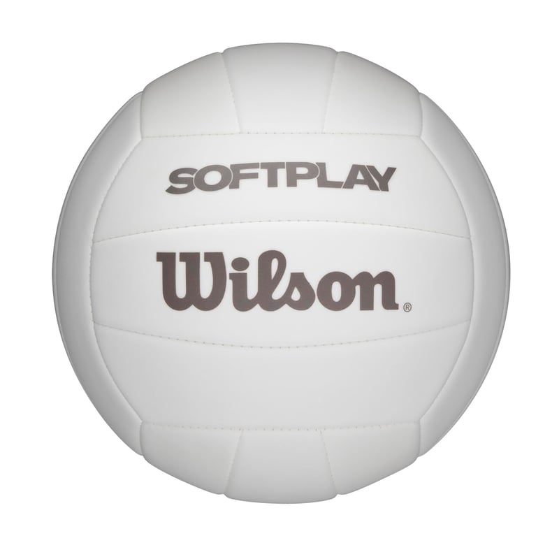 Minge de volei Wilson AVP Soft Play - Mărime oficială, culoare albă