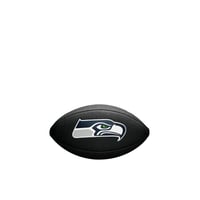 Wilson Mini NFL americká futbalová lopta – čierna, prevedenie s jemným povrchom, juniorská veľkosť 2
