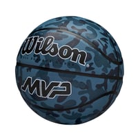 Minge de baschet Wilson MVP Camo - Albastru, mărimea 6, cauciuc rezistent, pentru toate suprafețele, aderență îmbunătățită 3