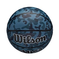 Minge de baschet Wilson MVP Camo - Albastru, mărimea 6, cauciuc rezistent, pentru toate suprafețele, aderență îmbunătățită 5