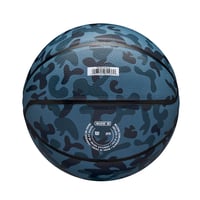 Minge de baschet Wilson MVP Camo - Albastru, mărimea 6, cauciuc rezistent, pentru toate suprafețele, aderență îmbunătățită 6