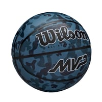 Minge de baschet Wilson MVP Camo - Albastru, mărimea 6, cauciuc rezistent, pentru toate suprafețele, aderență îmbunătățită 2