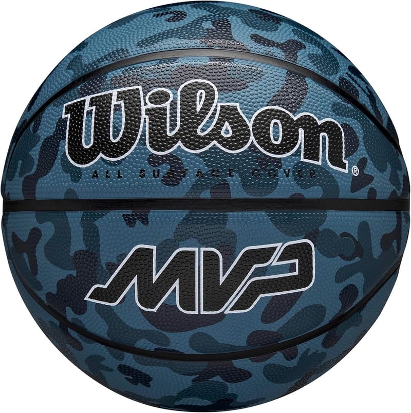 Wilson MVP CAMO Kosárlabda Kék Színű Profi Labda - 5