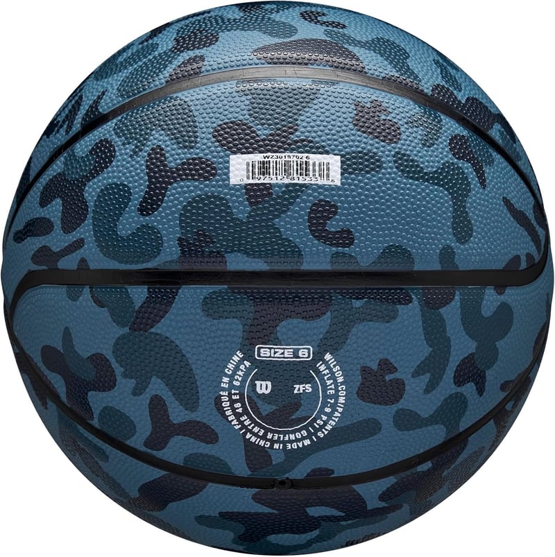 Wilson MVP CAMO Kosárlabda Kék Színű Profi Labda - 5