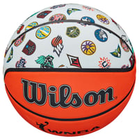 Basketbalová lopta Wilson NBA All Team – Unisex veľkosť pre dospelých, oficiálna basketbalová lopta s logom tímov NBA na rekreačné aj súťažné účely 2
