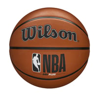 Vonkajšia basketbalová lopta Wilson NBA DRV Plus - veľkosť 6, hnedá, gumená, na vonkajšie ihrisko 1