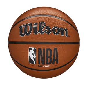 Wilson NBA DRV Plus vanjska košarkaška lopta - veličina 6, smeđa, guma, za igru na otvorenom