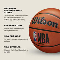 Basketbalová lopta Wilson NBA DRV Pro WTB9100ID07 – hnedá, veľkosť 7 7
