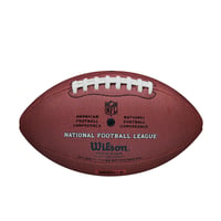 Wilson NFL Duke Replica Lopta na americký futbal – oficiálna veľkosť, hnedá, syntetická koža, WTF1825XBBRS 2