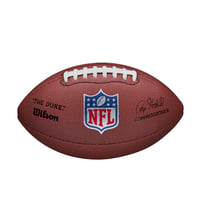 Wilson NFL Duke Replica Lopta na americký futbal – oficiálna veľkosť, hnedá, syntetická koža, WTF1825XBBRS 1