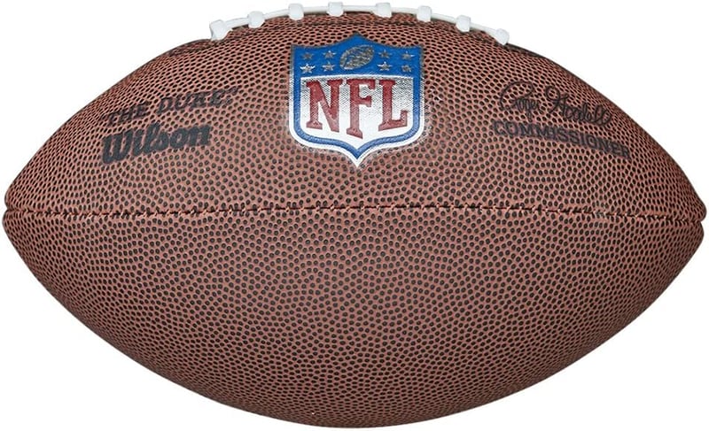 Wilson NFL Mini Composite Focilabda Barna - Brown