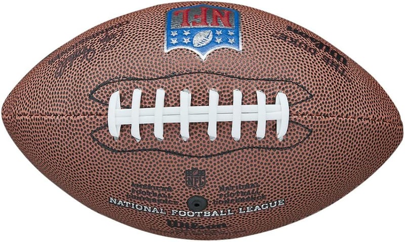 Wilson NFL Mini Composite Focilabda Barna - Brown