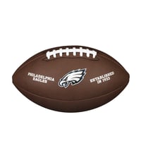 Futbalová lopta Wilson NFL Philadelphia Eagles - oficiálna veľkosť, PVC, hnedá - na rekreačné a zberateľské účely, WTF1748XBPH 1