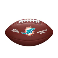 Futbalová lopta Wilson NFL Team Logo - oficiálna veľkosť, kompozitná koža, WTF1748XBMI 1