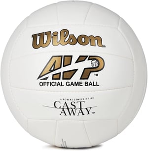 Wilson Cast Away odbojkaška lopta za plažu - bijela/crvena