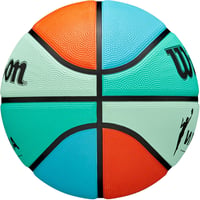 Wilson WNBA DRV kosárlabda 6-os méret narancssárga-türkiz, mély barázdákkal 4