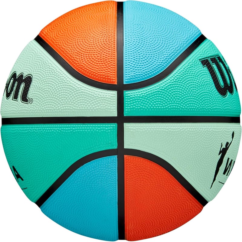 Wilson WNBA DRV kosárlabda 6-os méret narancssárga-türkiz, mély barázdákkal