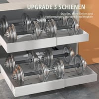 WIMEORS 2 db Szekrény Szervező Kiterjeszthető 32-53cm Konyhai Fiók Rendszer 6