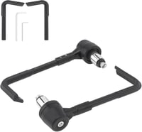 Windance 7/8" Alumínium Fék és Kuplung Kar Védő - Univerzális Motorkerékpár, Robogó, ATV és Hegyi Kerékpár Kormányvédő Szett Fekete 4