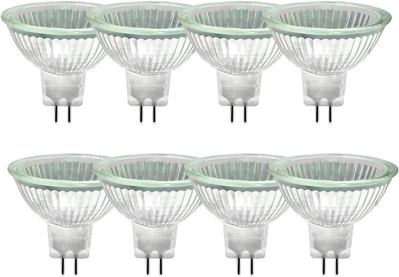 WinDerMo MR16 halogén izzó 12V 20W GU5.3 dimmelhető 8db meleg fehér 2700K