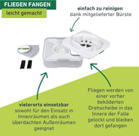 Windhager Electric Fly Catcher Plus - Automatikus Légyfogó és Szúnyogvédelem USB-vel 4