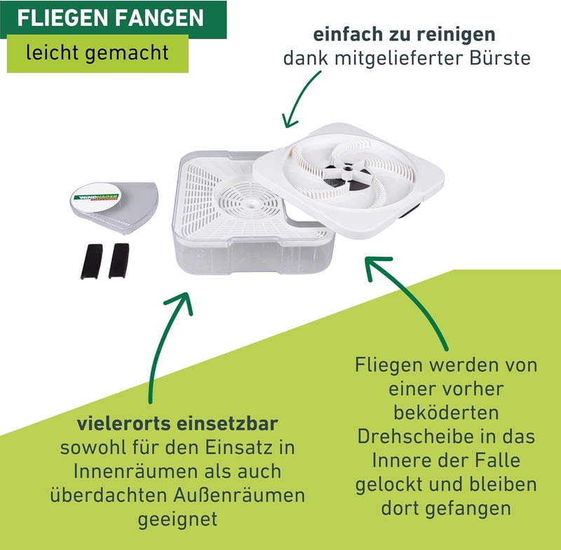 Windhager Electric Fly Catcher Plus - Automatikus Légyfogó és Szúnyogvédelem USB-vel