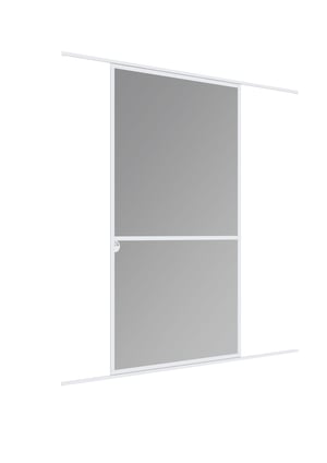 Windhager Expert csúszó szúnyogháló ajtóra, alumínium keret, 120x240 cm, fehér