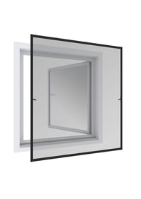 Sieťka na okno Windhager Expert – Hliníkový napínací rám, 140x150 cm, antracitová 1