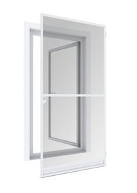 Dverová sieť proti hmyzu Windhager Expert – napínací rám, hliníkový rám, 120x240 cm, biela 1
