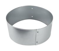 Súprava drevených obrubníkov Windhager, variabilná, záhonová obruba, okraj na kosenie, 3 nastaviteľné veľkosti: Ø 35/53/70 cm, 07459, pozinkované 1