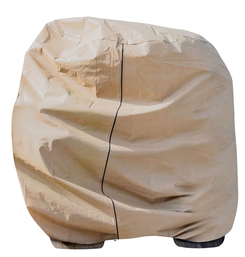 Windhager Superprotect XXXL zimska zaštitna navlaka od flisa za biljke, zaštita od mraza i hladnoće, 3,9 x 3,5 m, bež