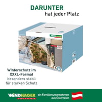 Windhager Superprotect XXXL zimska zaštitna navlaka od flisa za biljke, zaštita od mraza i hladnoće, 3,9 x 3,5 m, bež 7