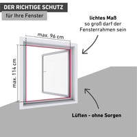 Windhager Szúnyogháló Feszítőkeret Ablakra PLUS, Alumínium Keret, Önszerelős Készlet, 100 x 120 cm, Fehér 4