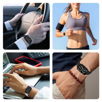 WindRen 6 ks silikónových remienkov pre Xiaomi Redmi Watch 6/5/4, Smart Band 10 Pro/9 Pro/8 Pro, farebné náhradné športové remienky 7