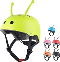 Detská cyklistická prilba WINGBABE pre chlapcov a dievčatá, veľkosť XS 43-51 cm, zelená, prilba na bicykel, kolobežku a skateboard pre malé deti 1