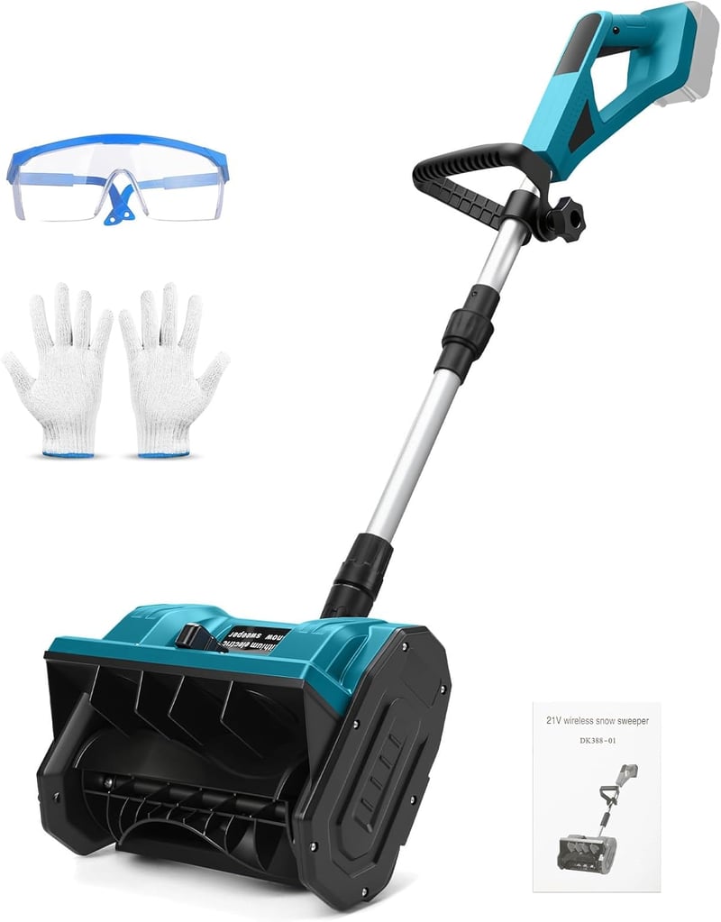 WingFly 18V Akkus Hótoló 28cm Munkaszélességgel, Összecsukható Tárolás