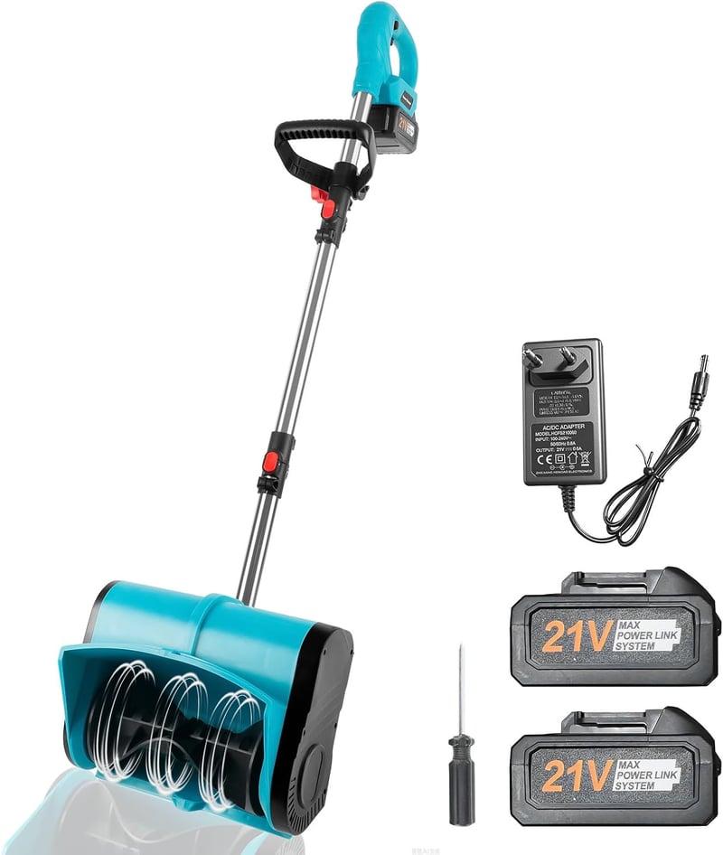 WingFly Akkumulátoros Hómaró 800W Makita Kompatibilis 28cm Szélességgel