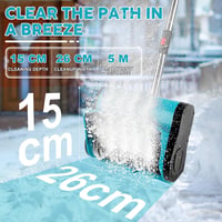 WingFly Akkumulátoros Hómaró 800W Makita Kompatibilis 28cm Szélességgel 2