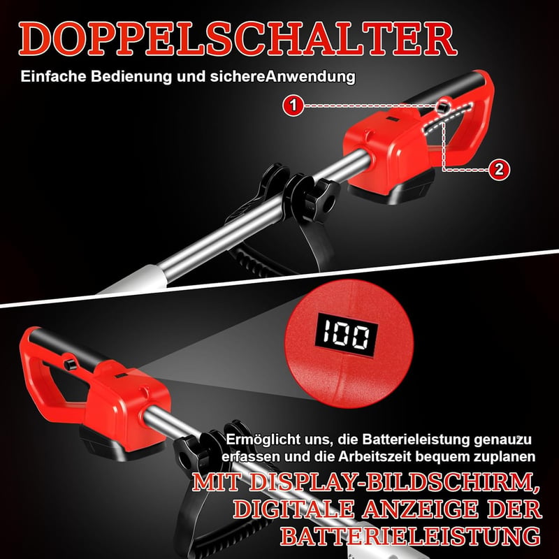 WingFly Makita 18V elektromos talajmaró LED kijelzővel 30cm