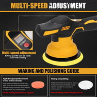 WingFly Polírozógép Dewalt 20V Akkumulátorhoz - 6 Colos Orbitális Autófényező 6 Sebességfokozattal, 12 Részes Készlet Autóápoláshoz

AI: I'v 2