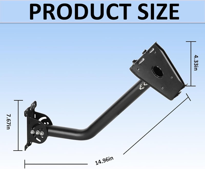 WingFly Starlink Gen 3 függőleges fali tartó adapter, V3 antennához