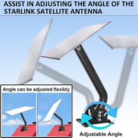 WingFly Starlink Gen 3 függőleges fali tartó adapter, V3 antennához 2