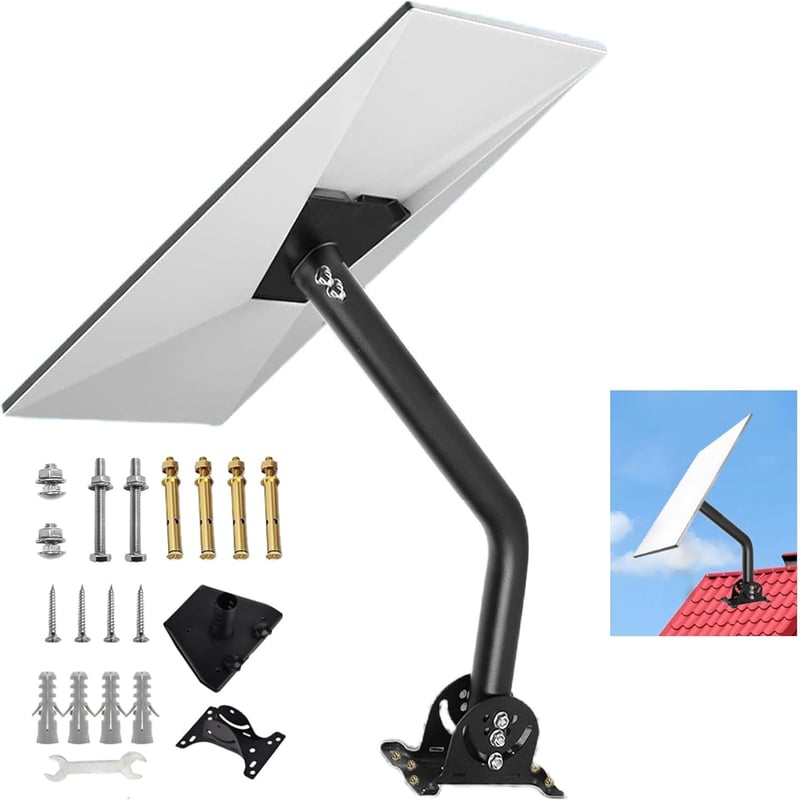WingFly Starlink Gen 3 függőleges fali tartó adapter, V3 antennához