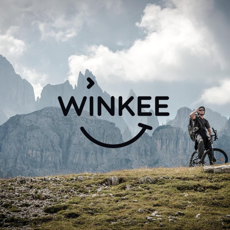 Winkee Kerékpáros Kávéscsésze Bicikli Fogantyúval - Stílusos Teáscsésze - Adventure