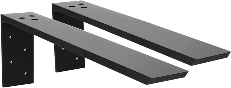 WINKER Pultkonzol 2 db Nehéz Kivitel Rejtett Tartó L Konzol 10"x6"x2,5"