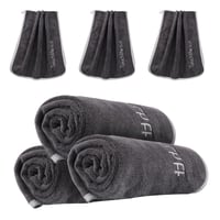 WINKIO Fitness uterák 3 ks, 35x73 cm, rýchloschnúci športový uterák z mikrovlákna na cvičenie a jogu, sivý 2