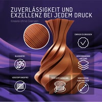 Winkle PLA Silk 3D nyomtatószál 1,75 mm - antik réz - 300 g 4