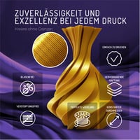 Winkle PLA Silk filament 1,75 mm King Gold, 300 g cievka, filament pre 3D tlačiarne, hodvábny povrch, kompatibilný s FDM, presnosť +/- 0,03 mm 4