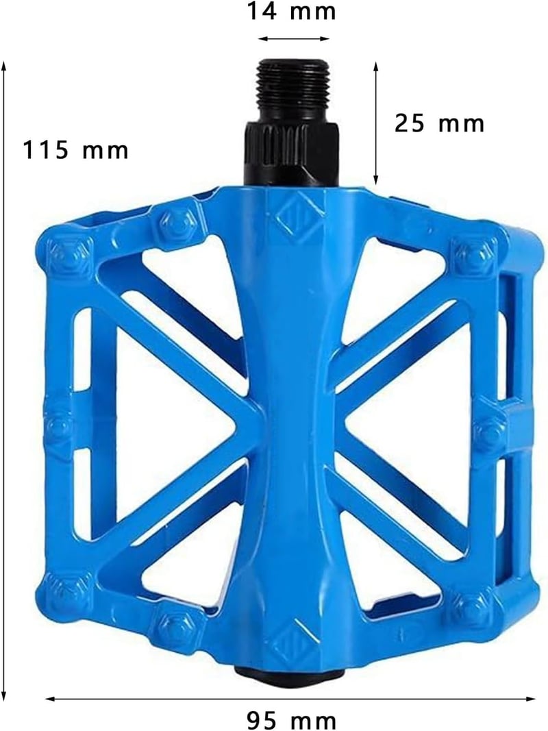 Winlauyet ultrakönnyű kerékpár pedál 9/16" MTB BMX treking univerzális csúszásmentes