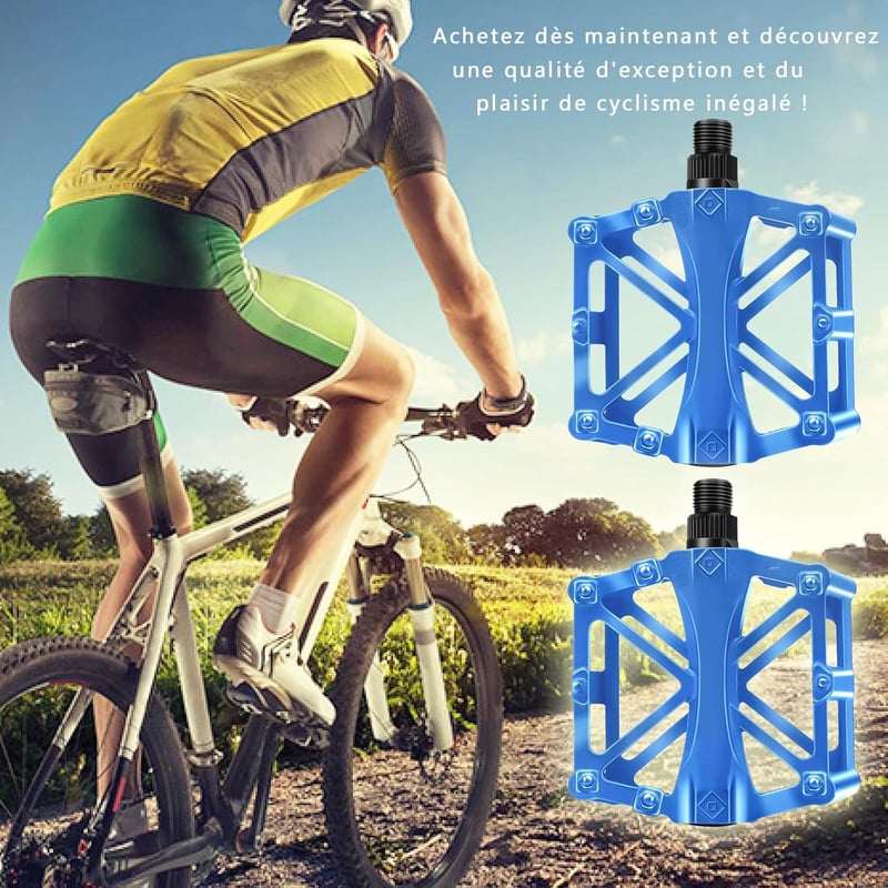 Winlauyet ultrakönnyű kerékpár pedál 9/16" MTB BMX treking univerzális csúszásmentes
